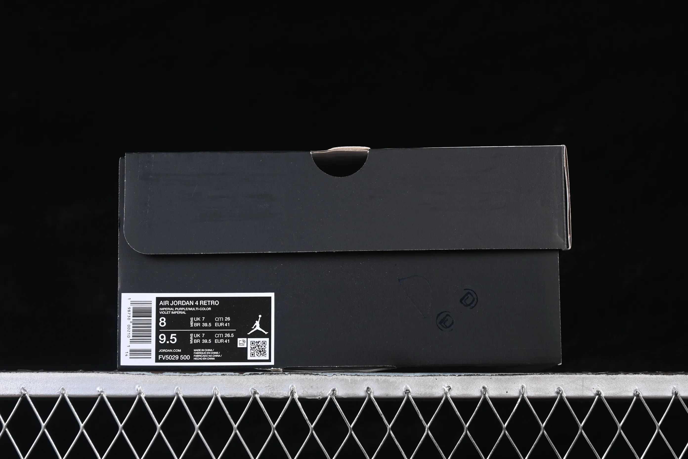All categories Air Jordan Jordan series basketball shoes Air Jordan 4 TG version Air Jordan 4 Retro "Lakers" AJ4 Joe 4 Lakers Purple Gold FV5029-500